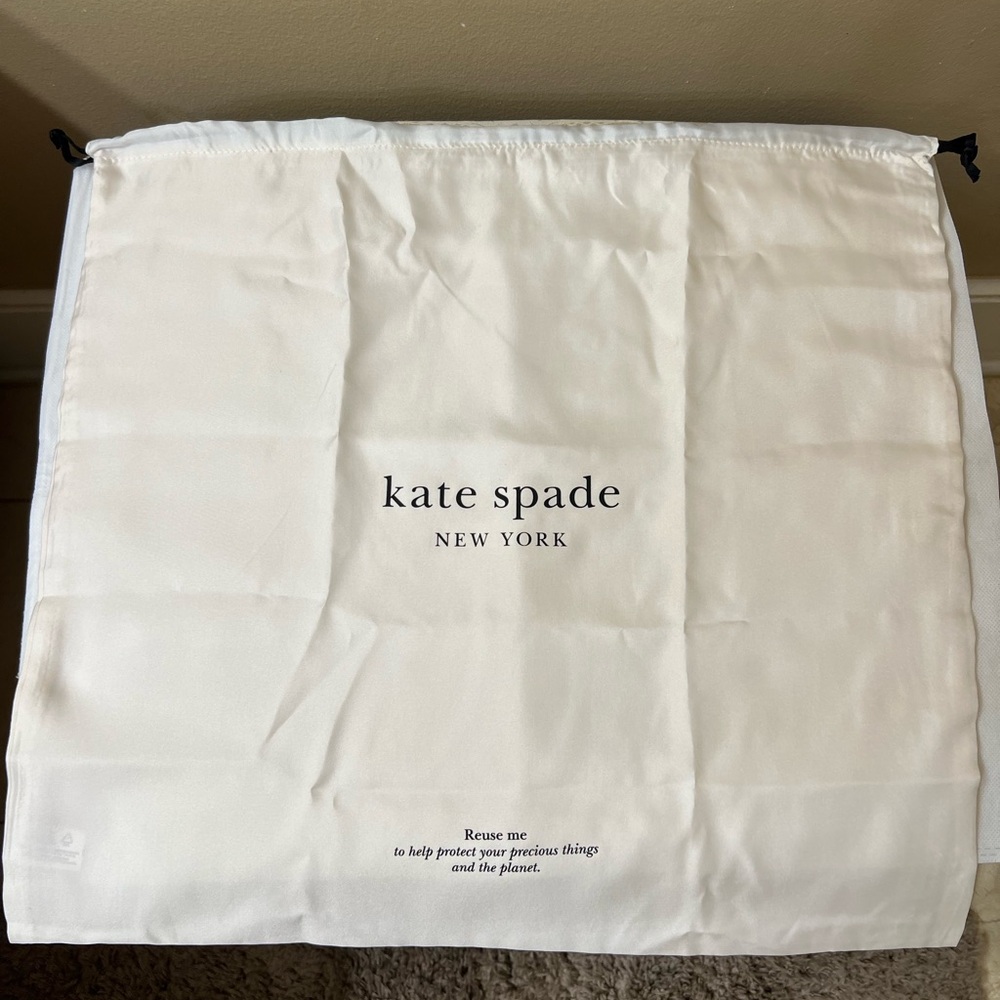 Kate Spade Large Satin Dust Bag New